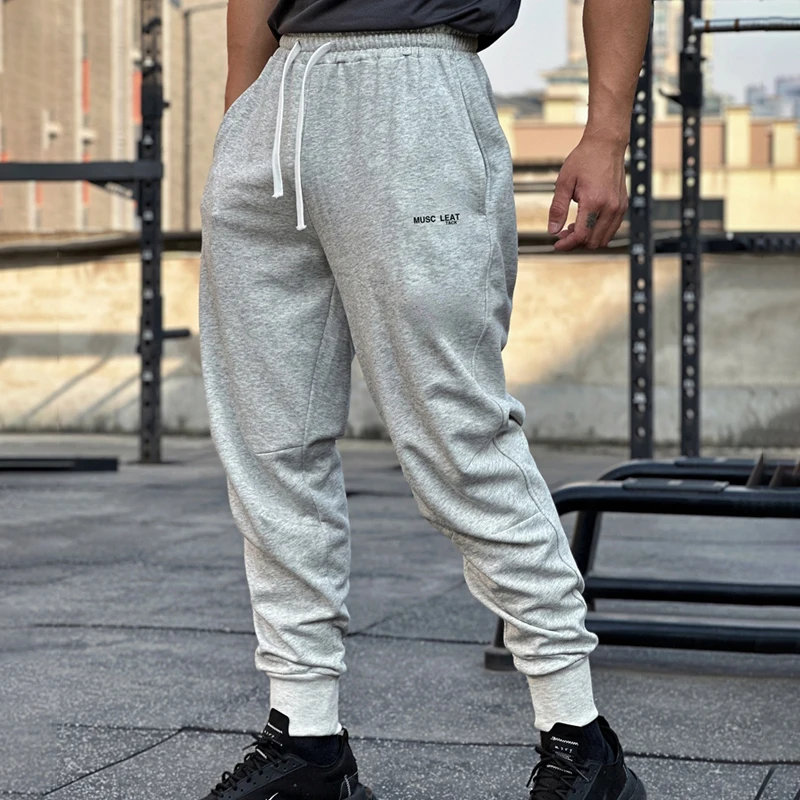 

New street wear cotton men's trousers Loose casual trousers jogger outdoor sports exercise fitness men's clothing