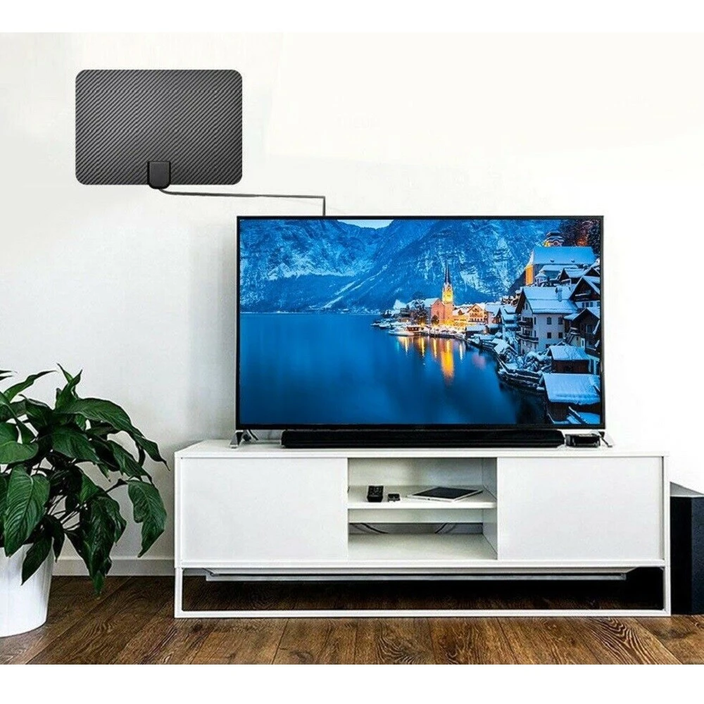 Antena digital amplificada TV TDT 1080P VHF / UHF 29DB|Sistema de cine en casa| - AliExpress