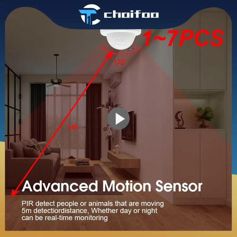 

1~7PCS Tuya PIR Motion Sensor Automation Human Body Infrared Detector Wireless Mini Security with Smart Life Gateway Hub