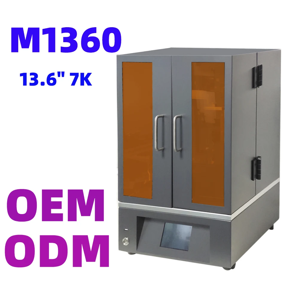

SUMAOPAI 13.6" 7K M1360 Industrial Grade 405nm Photosensitive Resin Casting Jewelry Dental Large Size Light Curing 3D Printer