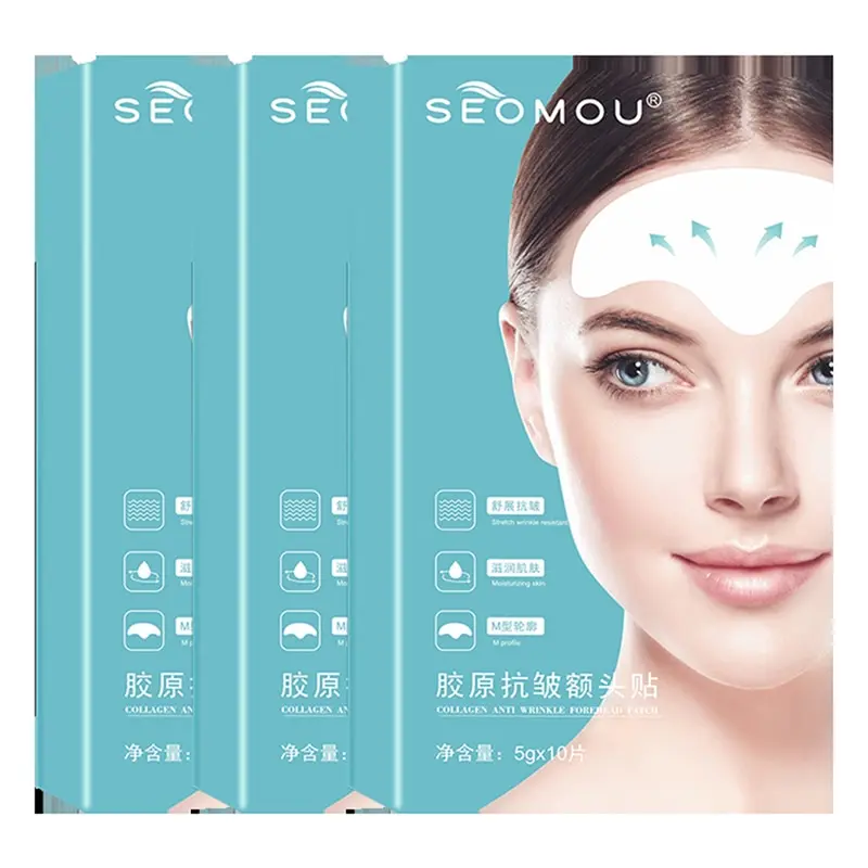 

10 Pcs Anti-wrinkle Forehead Patches Removal Moisturizing Anti-aging Sagging Wrinkles Smoothing Lines Locking Moisture Moisture