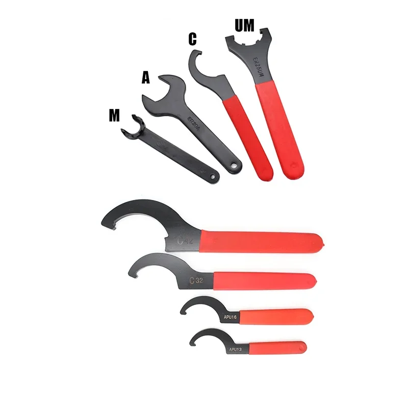 ER-8M/8A/11A/16M/16A/20M/20A/25UM/32UM/40UM/50UM O-Type ER-16/20/25/32/40 C-Type ER-25/32/40 APU13/16 Wrench