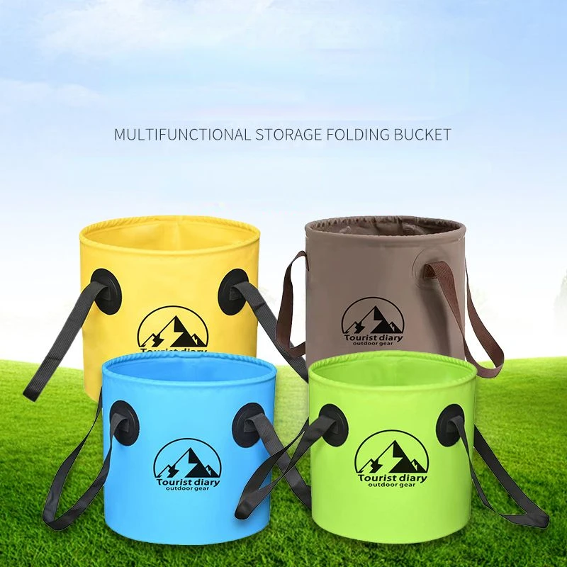 Bucket Truck Trash Can Camping Portable Folding Basin Foot Bucket Washing Vegetables Large Capacity Foot Basin