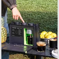 Coffee Machine Cafetera Expreso  Full Semi-automatic Espresso Machine Small Home Outdoor Portable  Bag Nespresso 1