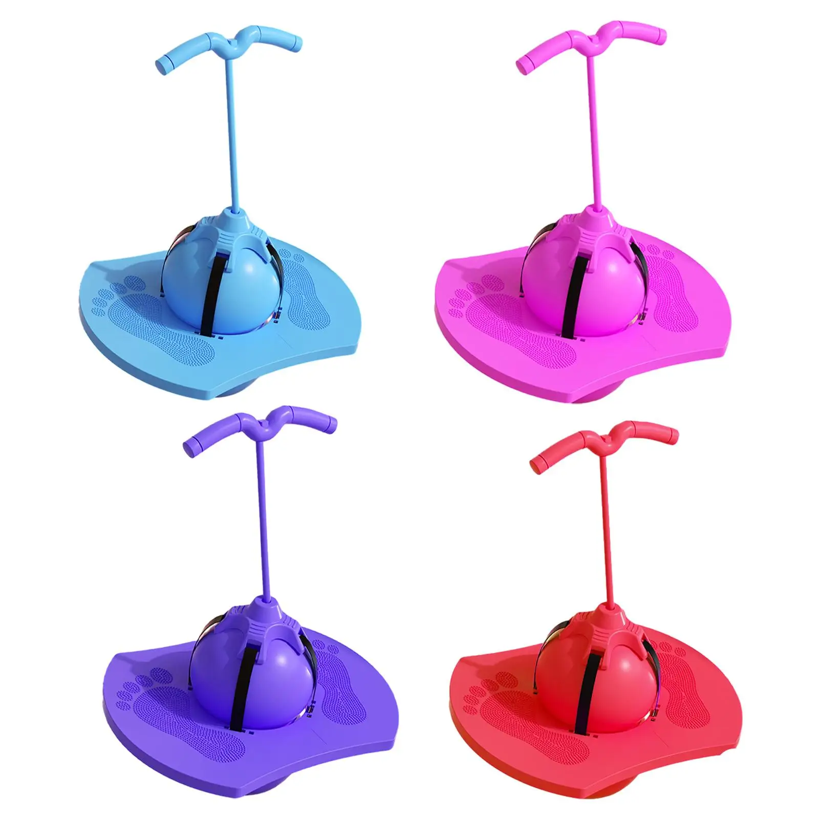

Pogo Ball with Handle Kids Bouncing Ball for Exercise Balance Ability Indoor