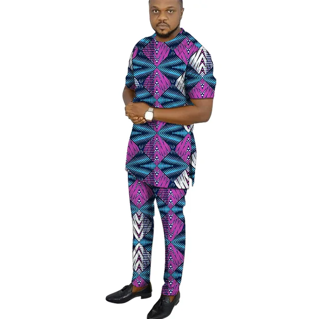 Ebuka Short Sleeve Print Outfit