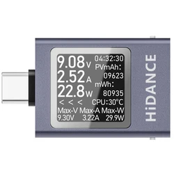 Multi - Function Digital Power Meter and Charging Tester (DC50V12A600W)
