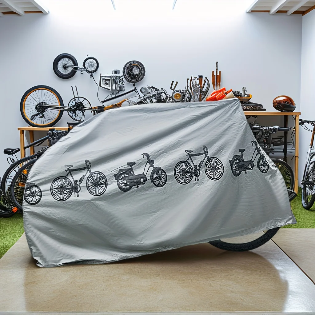 Durable All-Weather Bicycle Cover – Premium UV & Frost Resistant Protection