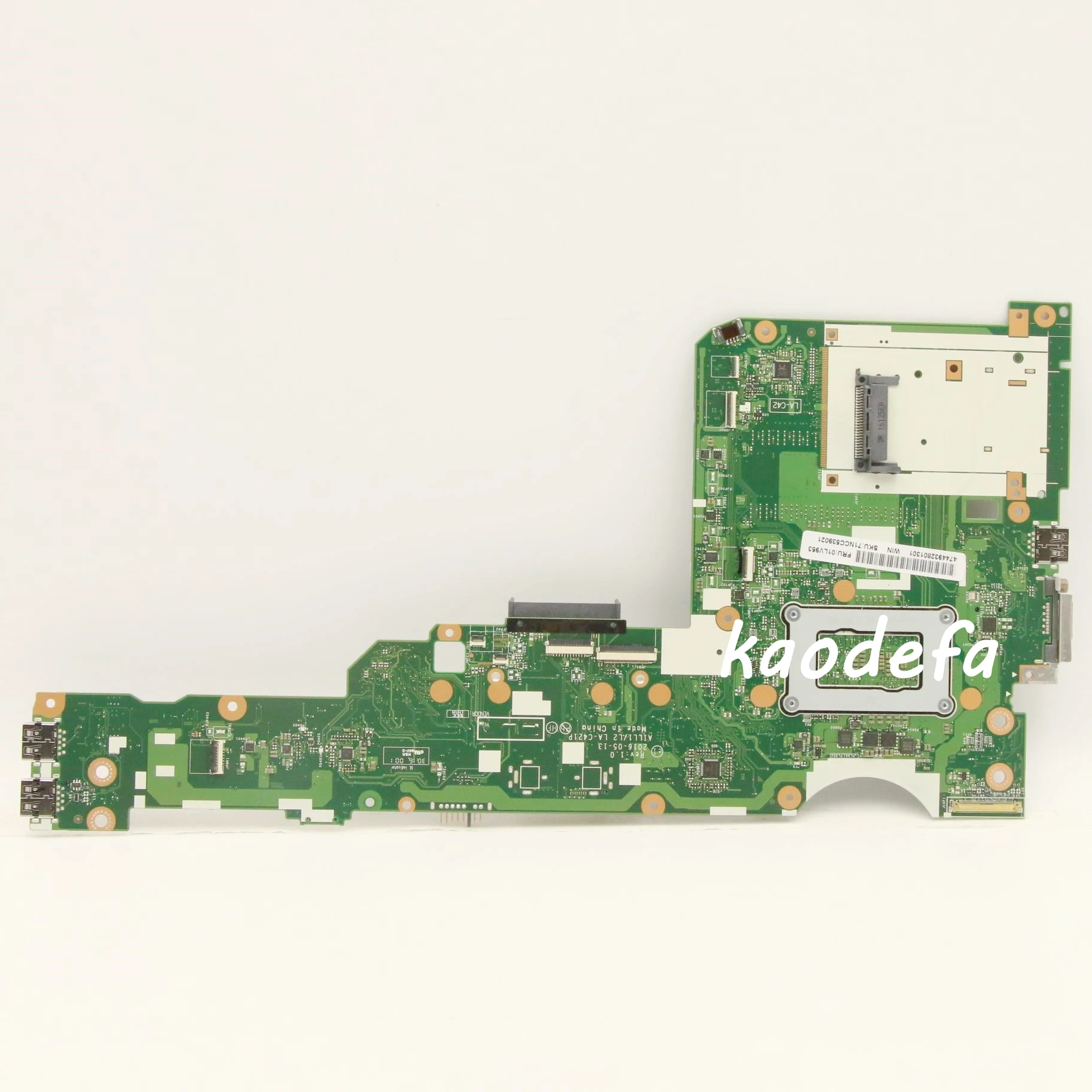 Placa-mãe do Portátil para Lenovo Thinkpad L560 La-c421p Mainboard Cpu I36100u I5-6200u Fru 01lv938 01lv933 01lv953 100 Teste ok - Imagem 4