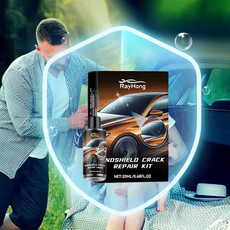 Windshield Crack Repair Fluid Car Window Repair Resin Scratch Crack Restore Fluid Glass Curing Glue Car Accessories