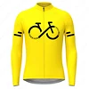 Autumn Long Sleeves Cycling Jersey Breathable Quick Dry Bicycle Shirts Men's Outdoor Sport Mountain Road Bike Cycling Clothing 1
