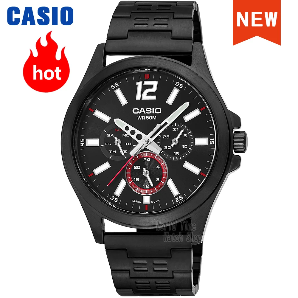 

Casio watch for men Business trend quartz watch Waterproof New for 2023 Gifts Clock Simple atmosphere reloj mujer MTP-E350