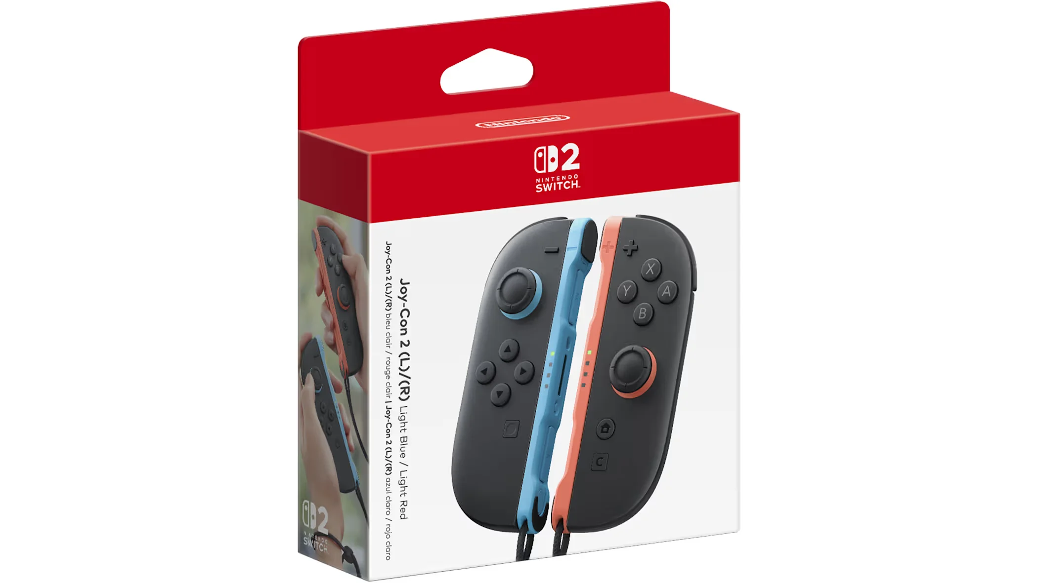 Nintendo Switch ２台目セット本体 赤/緑 Joy-Con付き Nintendo Switch2 Joy-Con 2 (L)/(R) Controller Light Blue