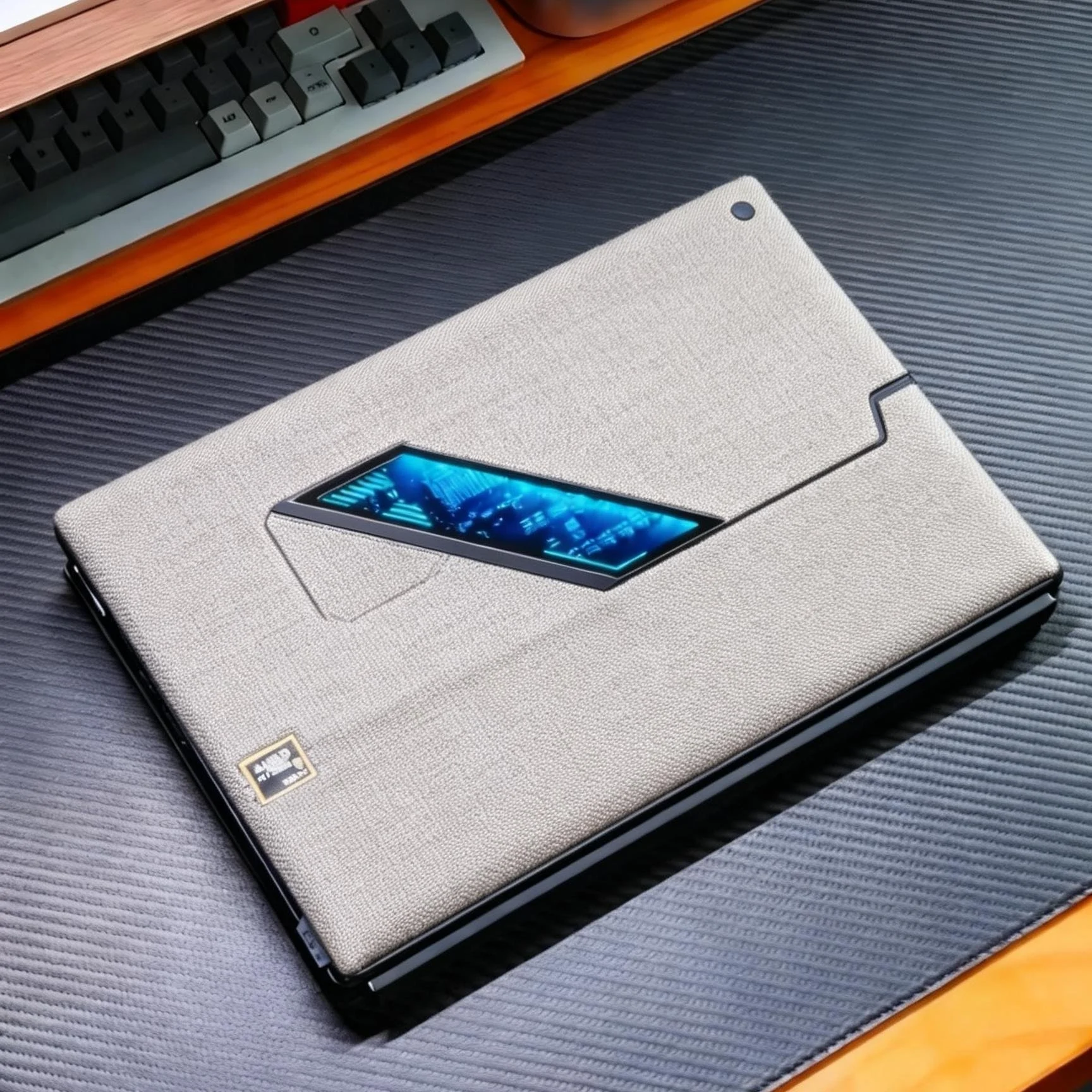 ASUS ROG Flow Z13 (2025) GZ302 GZ302EA용 PU 천 프리컷 스크래치 방지 비닐 스티커 스킨 프로텍터