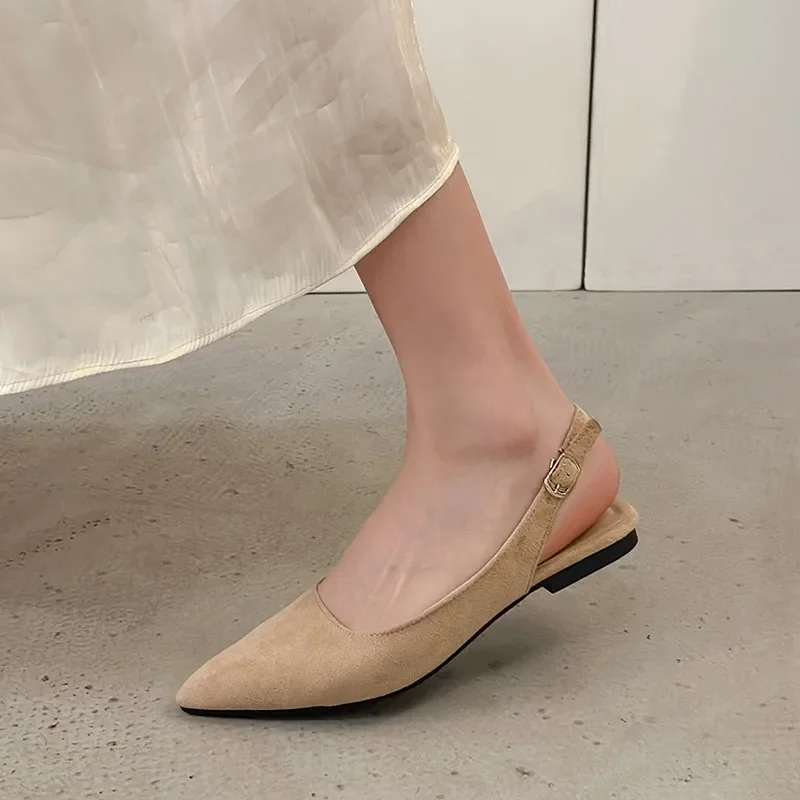 Women's Slingbacks High Heels Classics Fashion Sexy Dress Pumps Pointed Toe Solid Color Shoes women slingback sandals women high heels shoes women dress shoes