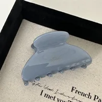 Elegant 6.5cm Acetate Hair Claw Medium Size Sweet Hair Clip Shark Clip Women Hair Accessories Headwear - Image 3