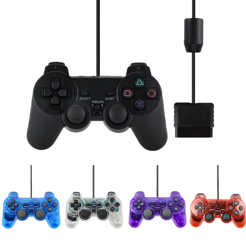 Wired Gamepad for Sony PS2 Controller for Mando PS2/PS2 Joystick for playstation 2 Vibration Shock Joypad Wired USB PC Controle, mando ps2 - Vimarsana News
