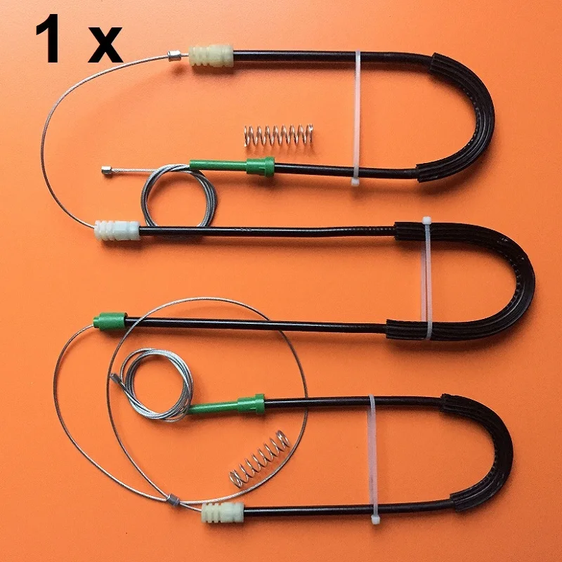FRONT LEFT RIGHT WINDOW REGULATOR REPAIR CABLES FOR BMW 5 SERIES E39