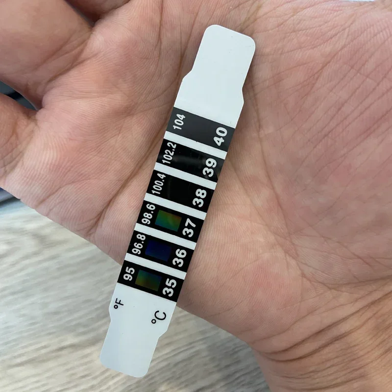 10/20 Pcs Baby Forehead Thermometer Strips