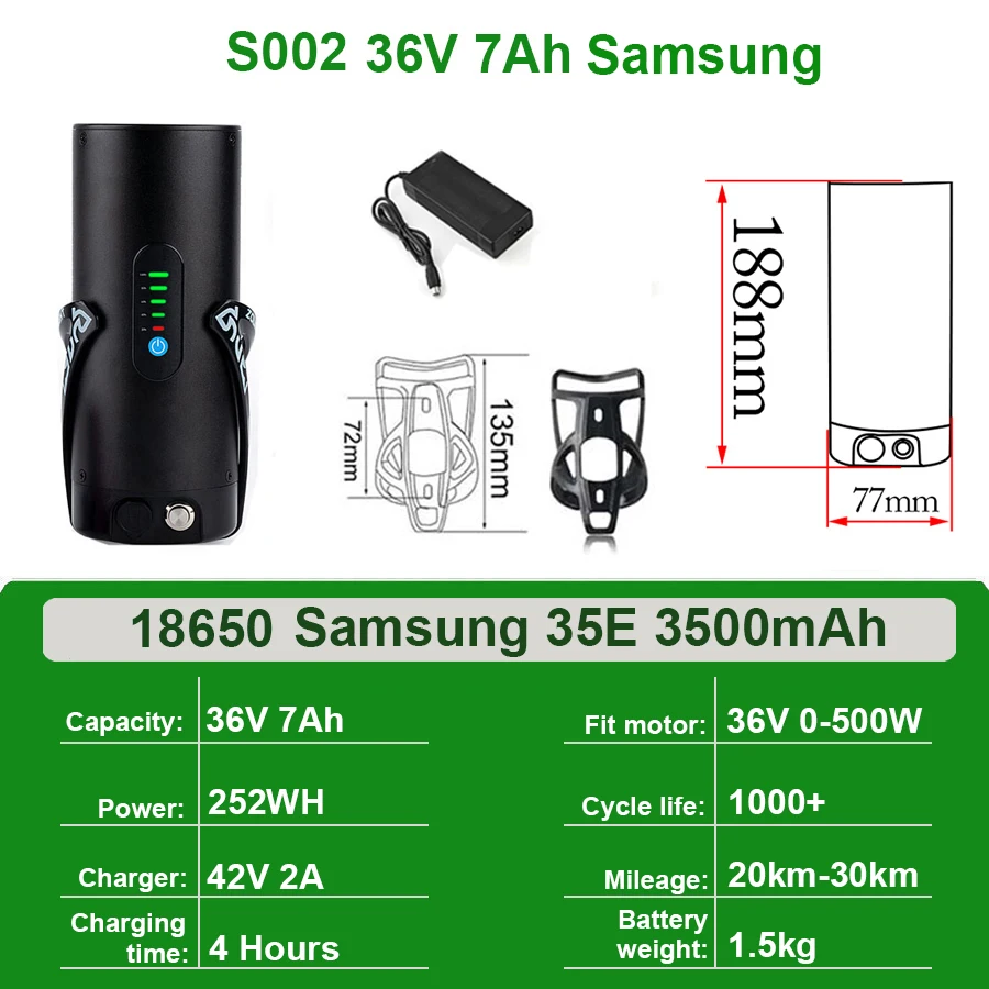S002 36V7Ah Samsung