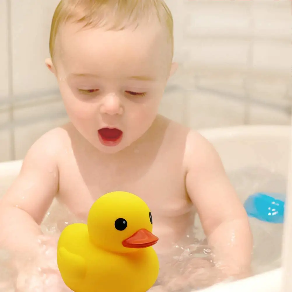 Yellow Rubber Ducks, 10/20/25/30pcs Preschool Bath Toys Bathtub Floating Squeaky Duckies Gift for Baby Shower Infants Kids 4