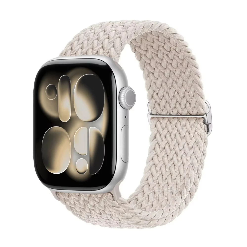 Elastic Braided Nylon Strap