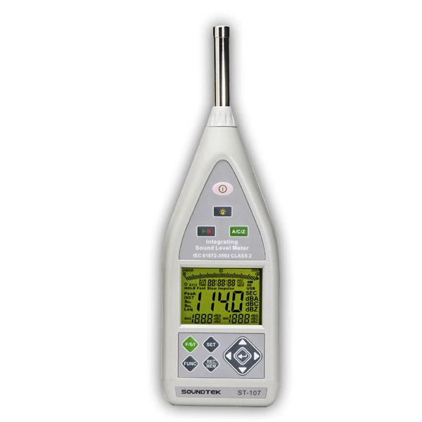 

ST-107 Integrated Noise Meter TENMARS Professional Noise Meter/decibel Meter