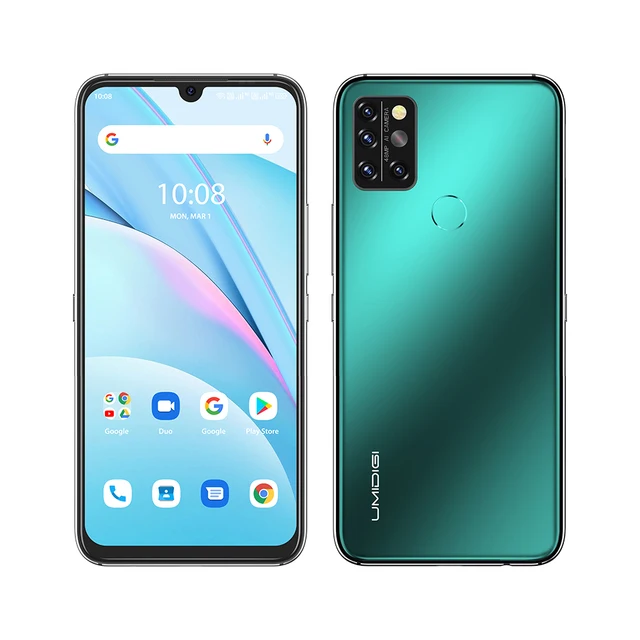 best poco phones 2021 UMIDIGI A9 Pro Android 11 RAM 8GB 128GB Samrtphone 48MP AI Matrix Quad Camera Helio P60 Octa Core 6.3"FHD+ Display 4150mAh best poco phones UMIDIGI