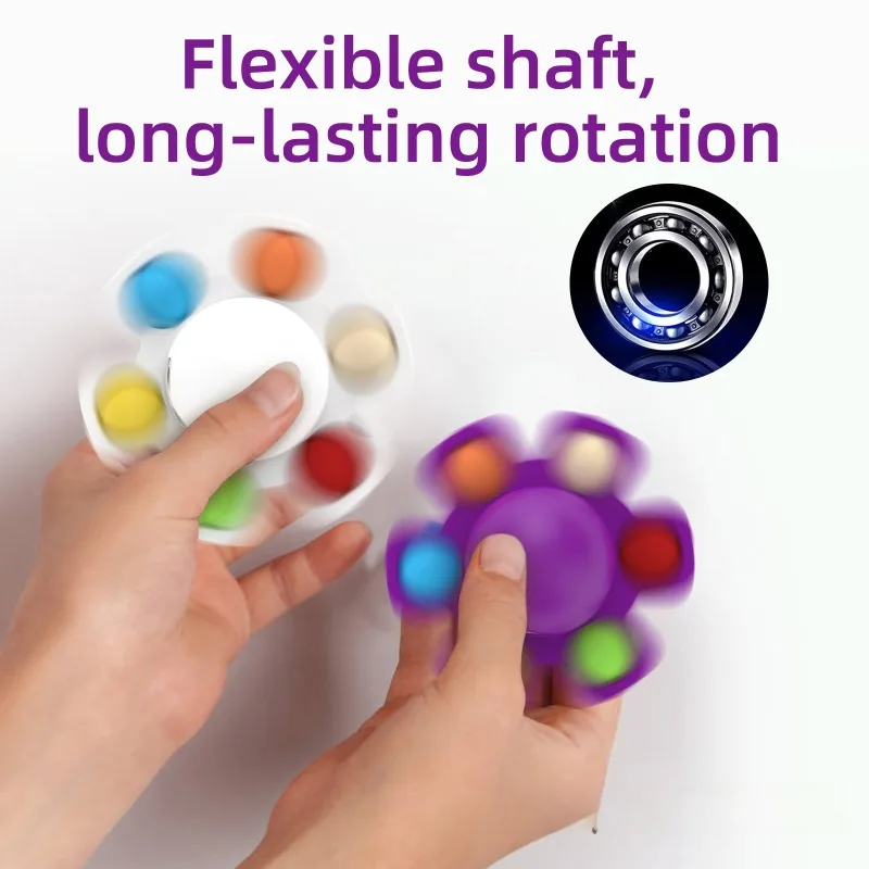 Fidget Spinner Octopus Squeeze POP EDC Relieve Stress Relief Toy Spinning Top Tip Gyro Antistresse for ADHD Children Rotating