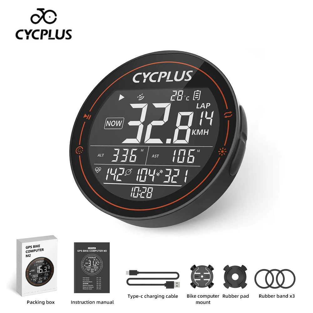 Cycplus M1 M2 Gps Bike Computer Wireless Road Mtb Bicycle Cycling Ble