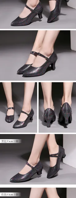 Chaussures De Pratique Danse Latine Femmes Lacets Tango Salsa