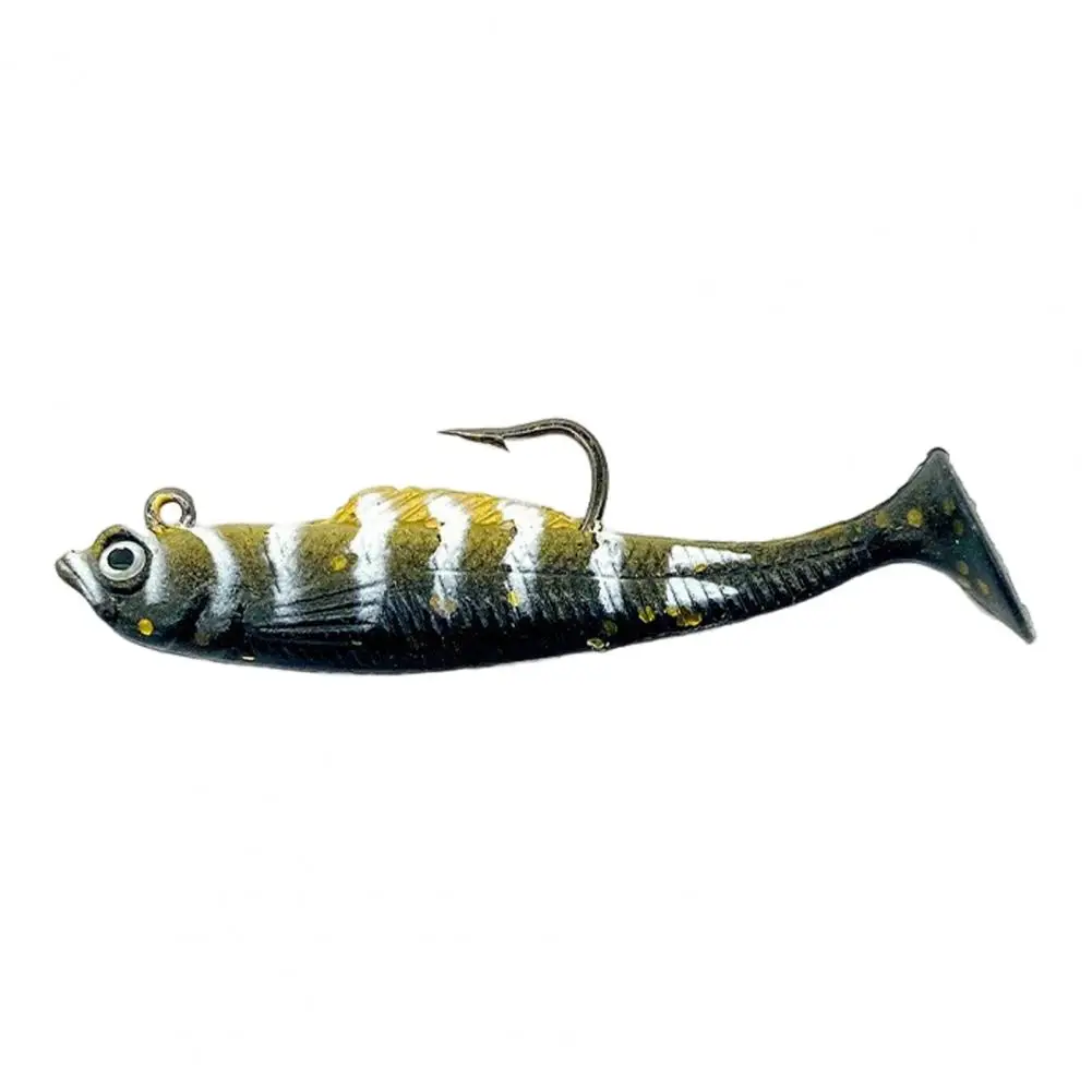 Useful T Tail Sink Soft Bait Pencil Fake Bait Fishing Lure