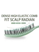 Peigne de Massage des cheveux, brosse à cheveux en Nylon, brosse à cheveux bouclée démêlante pour Salon de coiffure, outils 3