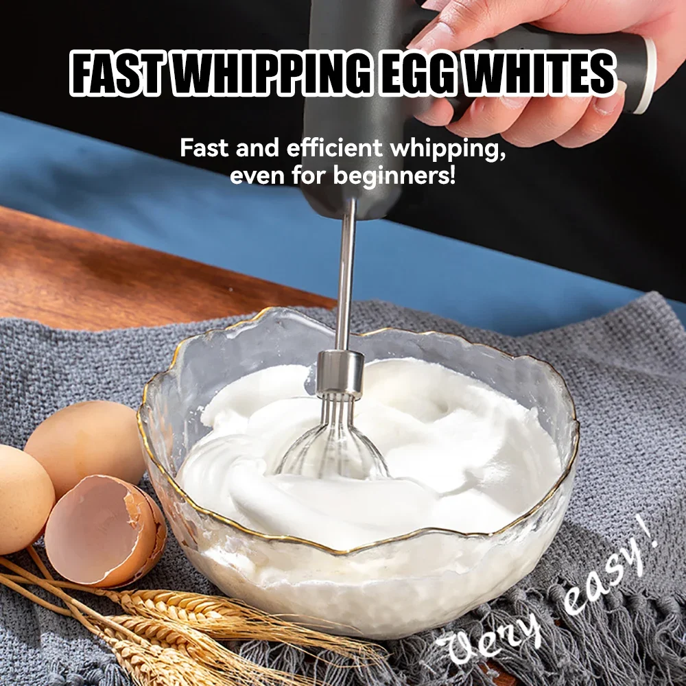 Electric Whisk Handheld Electric Whisk 1pcs Electric Whisk Whisk Stirring Mix Cake Baking Handheld Mixer Automatic Kitchen Baking Cooking Tools