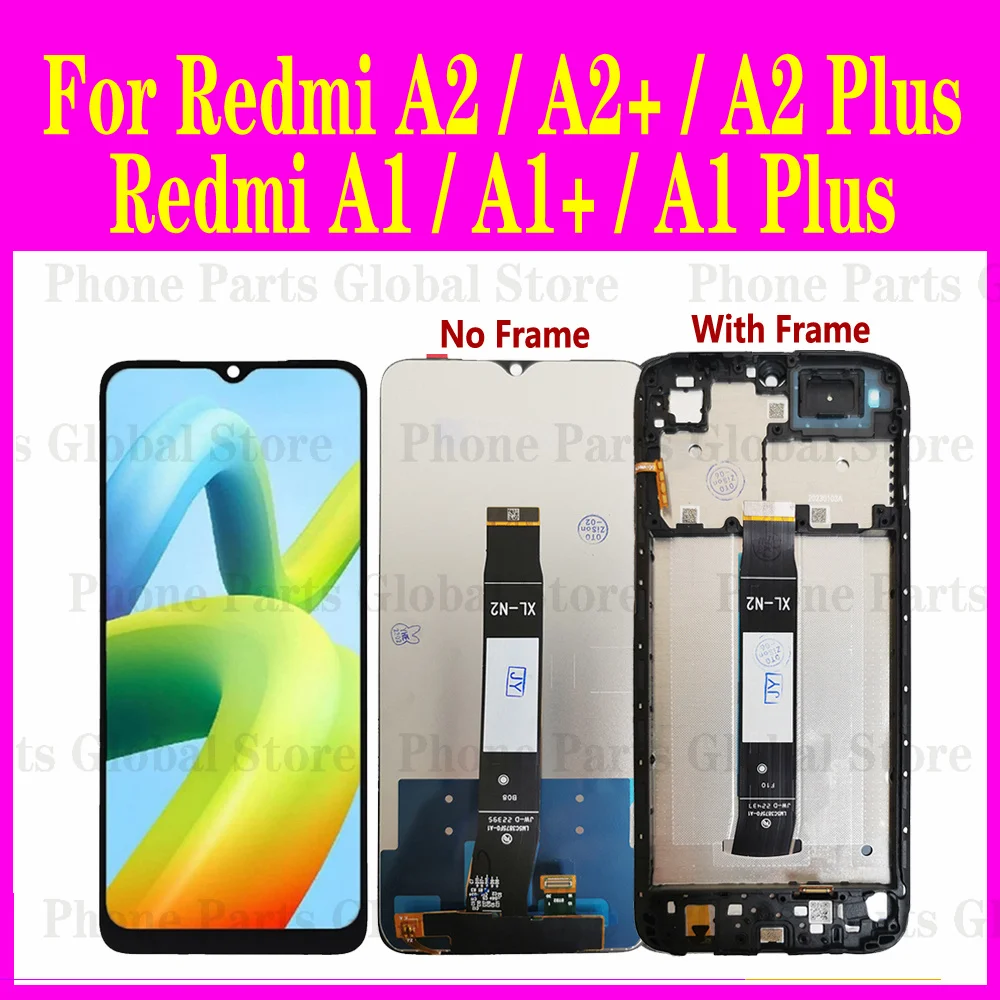6.52 "Per Xiaomi Redmi A1 A1 Plus Lcd 220733Si Display Touch Screen Digitizer Assembly Per Redmi A2 A2 + A2 Plus Screen