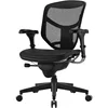 WorkPro® Quantum 9000 Series Ergonomic Mid-Back Mesh/Mesh Chair, Black 4