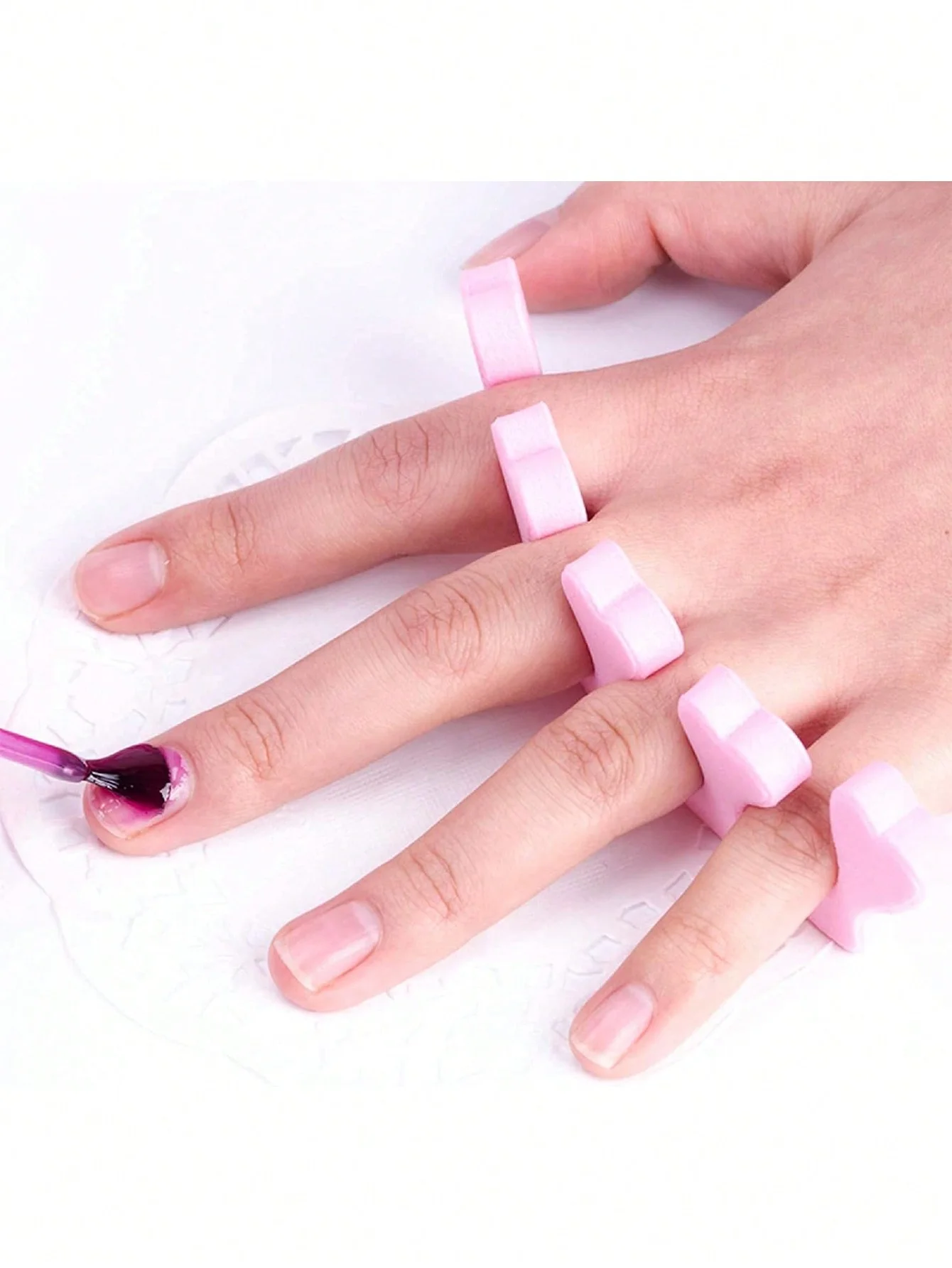 Toe Separators Toe Spacers for Pedicures Nail Polish Separating Toenails Nails