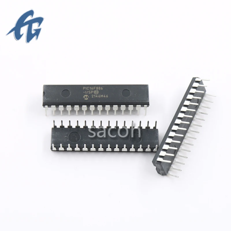 

(SACOH Electronic Components) PIC16F886-I/SP 5PCS 100% Brand New Original In Stock