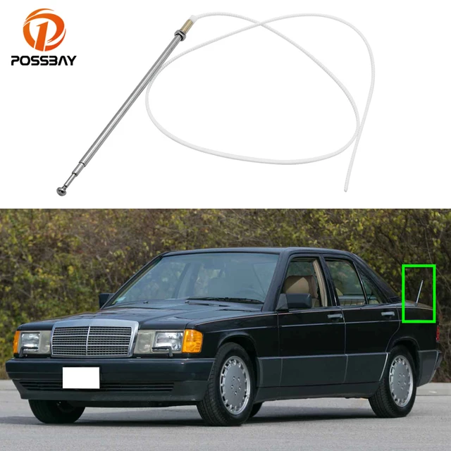 Car Antenna Mast Rope for Mercedes-Benz W124 W126 W201 C107 R107 R129 AM/FM  Radio Signal Aerials Exterior Accessories 2018270001 - AliExpress