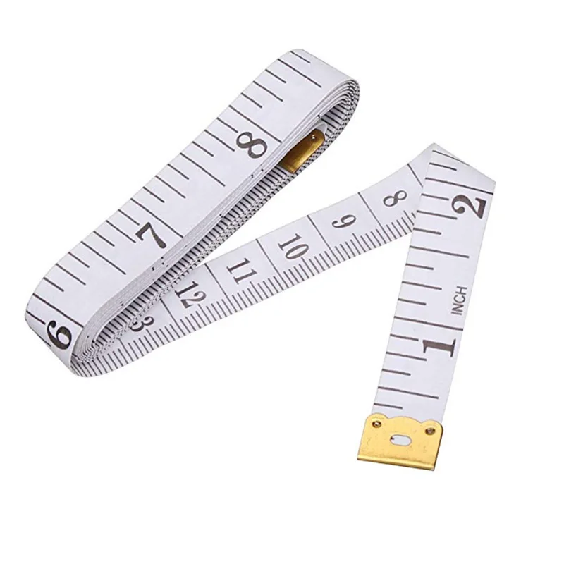 New 150cm/60 Body Measuring Ruler Sewing Tailor Tape Measure Mini Soft  Flat Ruler Centimeter Meter