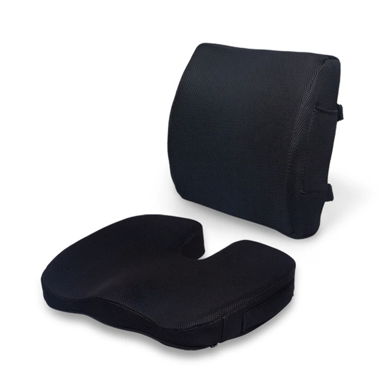 

Подушка на сиденье с регулируемым ремешком-подушки на стул для снятия боли в Sciatica-с моющейся крышкой