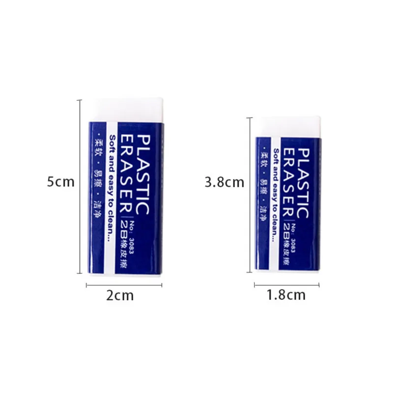 1 Pcs Lytwtw's 2B Cute Novelty Easy Clean Soft Erasers Rubber Kawaii Stationery School Office Supplies Creative Gift Funny
