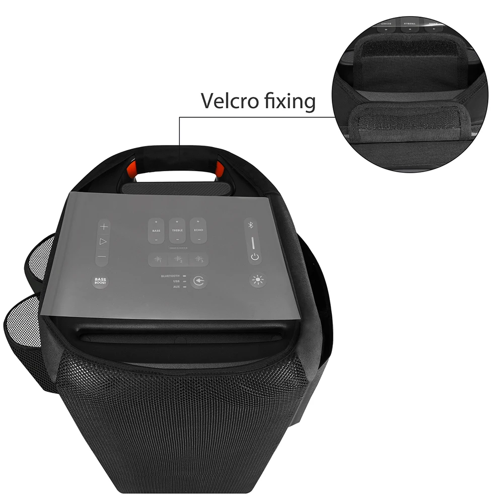Mesh Carrying Bags Large Capacity Speaker Protective Case Multifunctional Speaker Organizer Bags Breathable for JBL Partybox 310