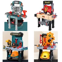 Simulated Maintenance Tool Electric Drill Electric Saw Screw Tightening Tool Table Engineering Cap, Repair Tool Toy Gift Box Etc 2