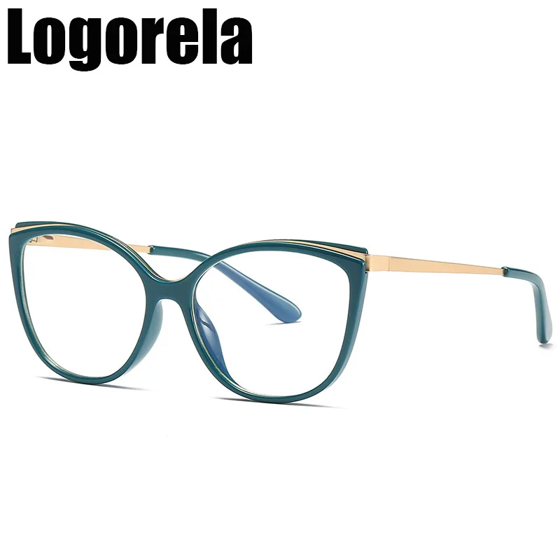 

Logorela 2052 Fashion High-quality TR90 Eyewear Retro Blue Light Blocking Optical Prescription Eyeglasses Frame Men and Women