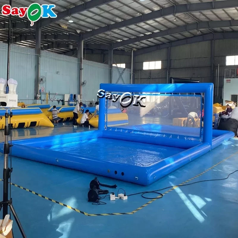 Adult Sports Giant Inflatable Volleyball Court Pool With, 50 OFF