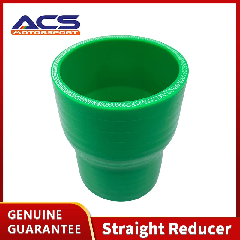 

ACS Straight Constant Diamete Silicone Hose Reducer Tube Air Fillter Intake Pipe 5mm Thickness GREEN 102mm Length