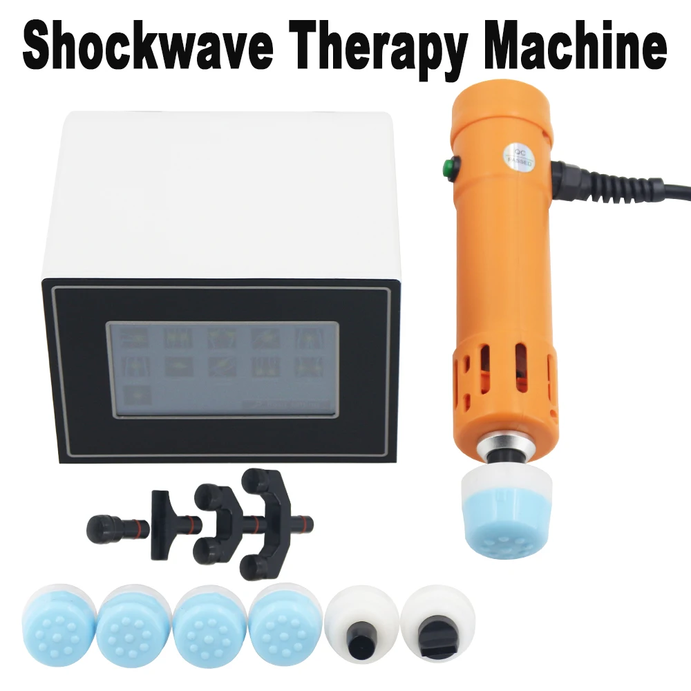 

Portable Shockwave Therapy Machine For ED Treatment Home Use Shock Wave Massager 2 In 1 Chiropractic Tool Back Pain Relief