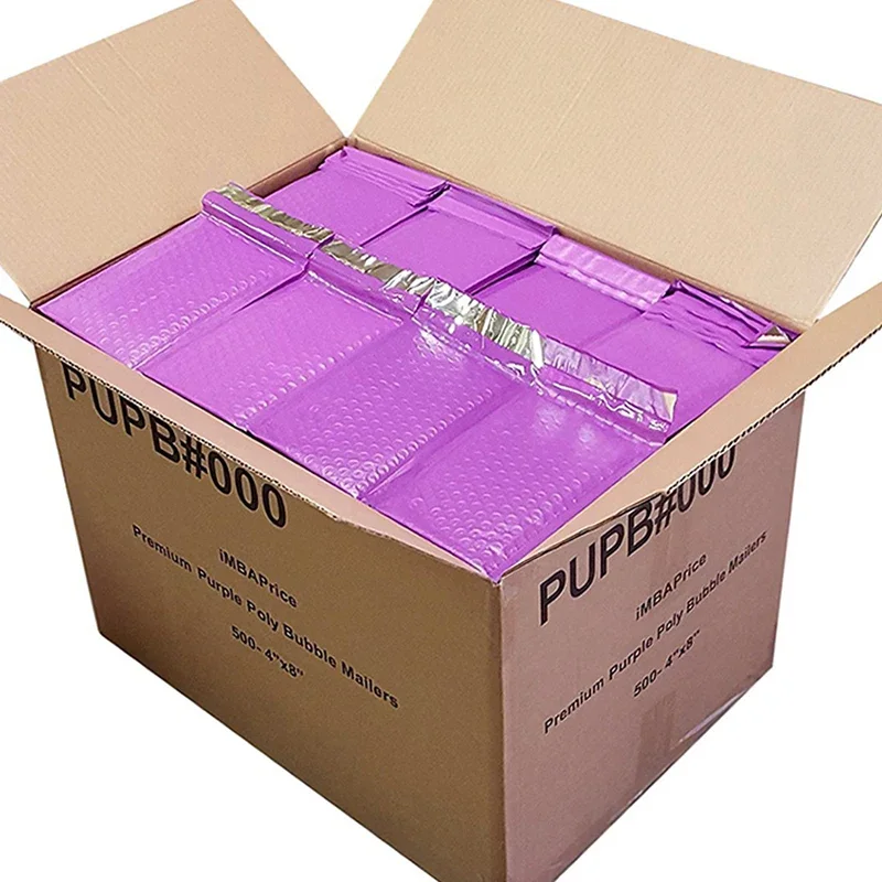 

Padding Bubble Bags Padded Mailing Pcs 100 Green Shipping Seal Pink Gift for Packaging Purple And Envelopes Black