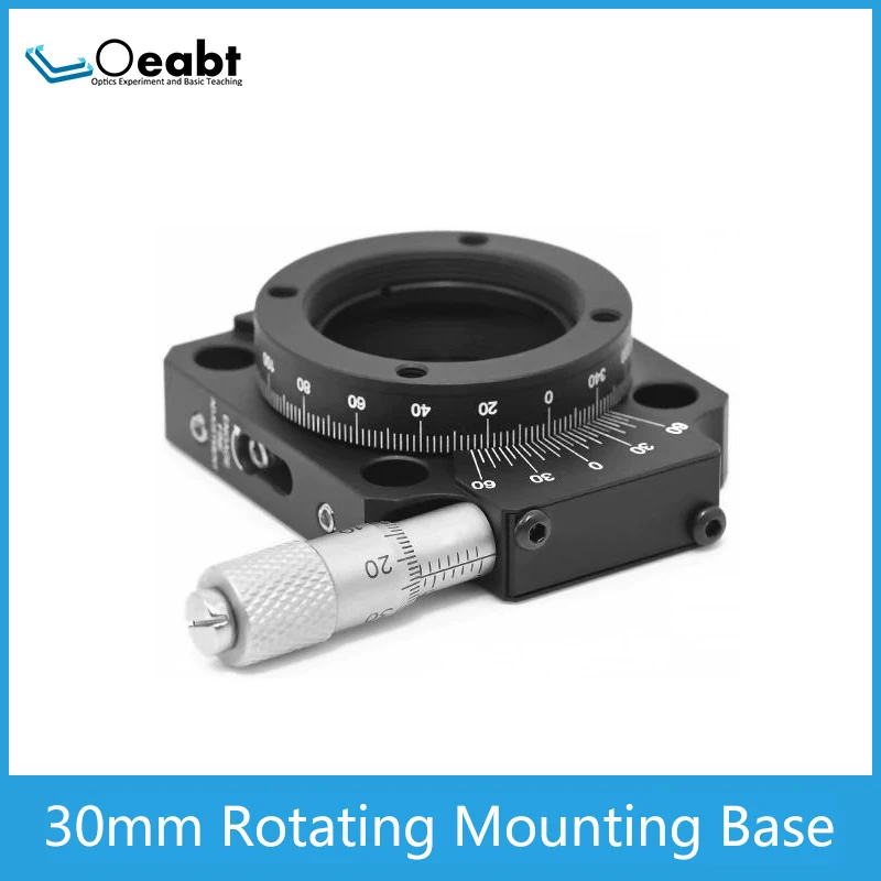 

CRD-25 Indexing Rotation Mount 30mm Cage System Polarizer Mount 360 ° Mount For Cage System Optical Experiment Research